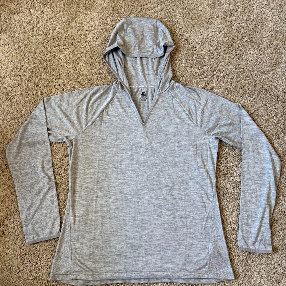 NWOT Starter Dri-Starter Men's‎ Gray Size XL Hoodie Sweater Athleisure Walking